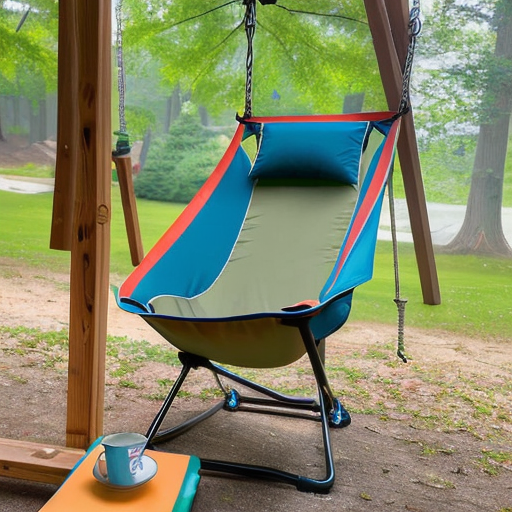 Custom swing camping chairs