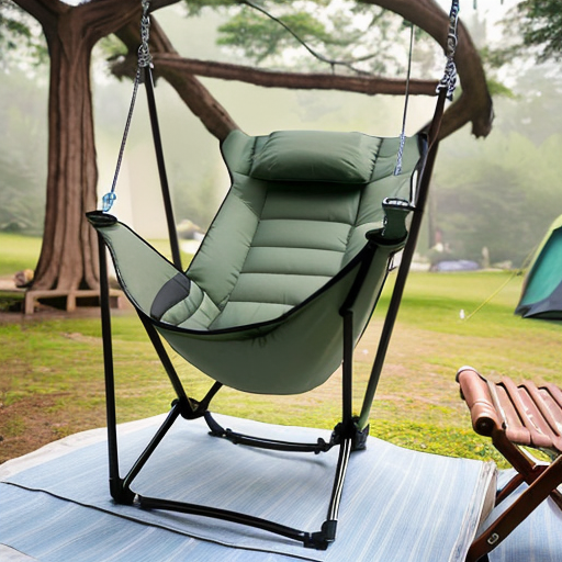 Custom swing camping chairs