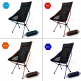 UK black durable backrest high back aluminium beach lightweight foldable backpack ultralight folding outdoor camping chair